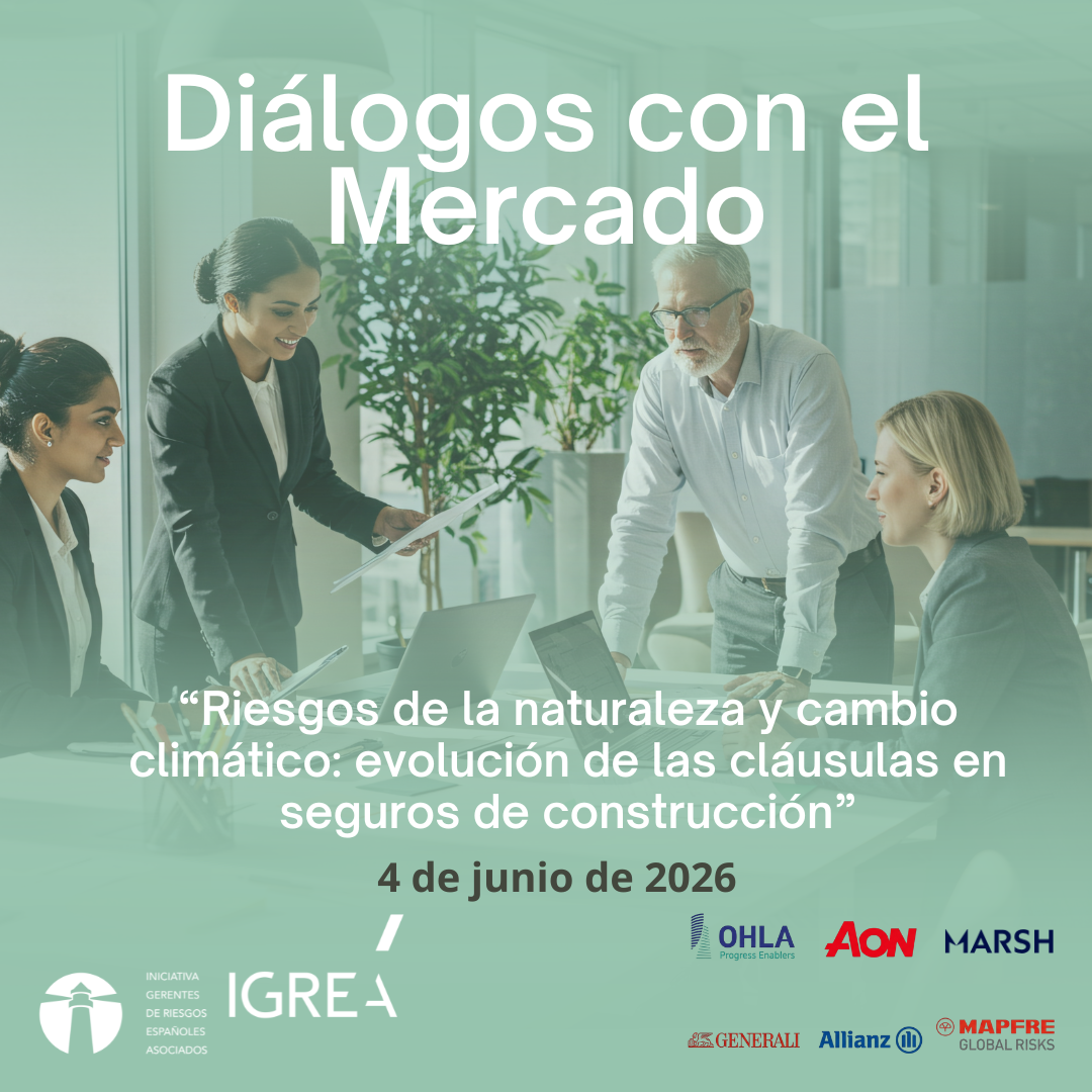 Nueva cita de Diálogos con el mercado: Riesgos de la naturaleza y cambio climático en el sector de construcción